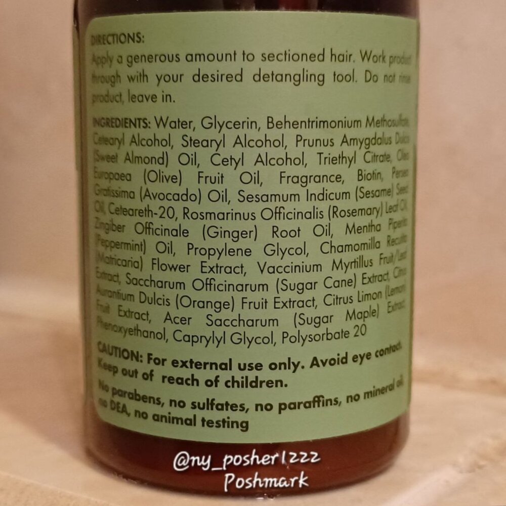 𝗠𝗜𝗘𝗟𝗟𝗘 Organics Mint Strengthening Shampoo/Conditioner 3.2 fl oz (95 mL)🟢 - Picture 15 of 16